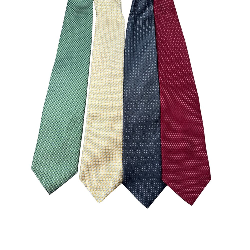 Meeting Street Roundtree Yorke Croft Barrow Necktie Lot Silk